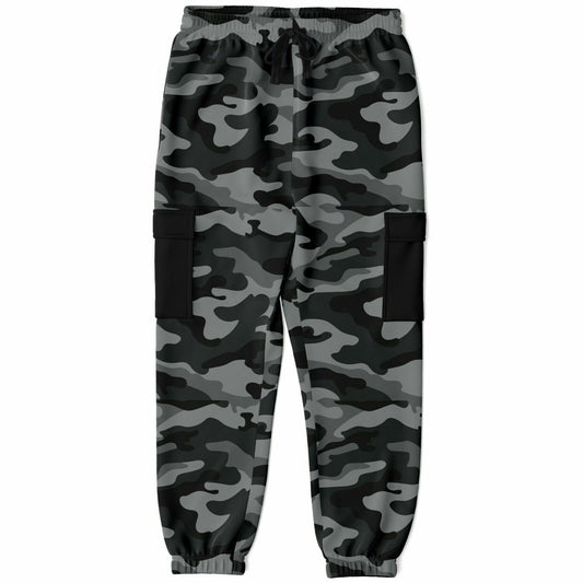 (A) Gray Camouflage Sweatpants